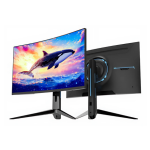 Sades KL-Whale SA-C01Q27B, 27" QHD (2K) 2560x1440, 180Hz, 1ms, HDMI 2.1, VA, Curved Gaming Monitor - Black