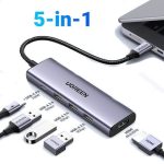 Ugreen 5-in-1 USB-C Hub (100W PD, 4K@30Hz HDMI) 15596-CM511