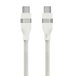 Anker USB-C to USB-C Cable 240W (Upcycled-Braided) (0.9m/3ft) A82E2H21 - White