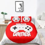 Gamepad Bedding Set Rock Style Creative Fashionable Duvet Cover 3D Bed & pillow Sheet