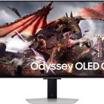 SAMSUNG Odyssey G8 32",4K,OLED, 240Hz,0.03ms,Flat Gaming Monitor- LS32DG802SMXUE