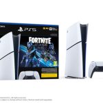 PS5 Slim Console Digital Fortnite Cobalt Star Voucher Bundle