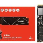 XPG GAMMIX S70 4TB BLADE PCIe Gen4x4 M.2 2280 Solid State Drive