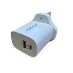 Choetech PD20W Dual-Port Wall charger - White