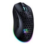 ONIKUMA CW906 Wired Mouse Hollow Honeycomb Shell 8 Programming Buttons 1200-7200DPI Colorful RGB Backlit Gaming Mice
