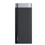 Baseus 10000 mAh Parallel Line Portable Version Power Bank - Black