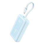 Anker Zolo Power Bank (20K, 30W, Built-In USB-C Cable) A1689H31 - Blue